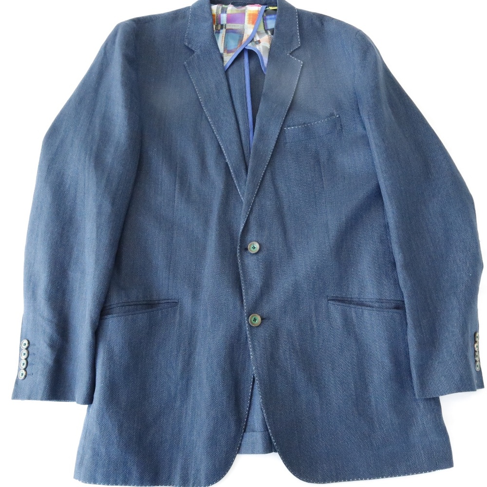 Vintage Robert Graham Herringbone Sports Jacket